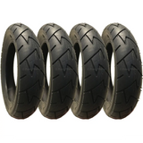 4 Pack - 10 x 1.75 x 2.00” Pram Tyres (Premium Brand)