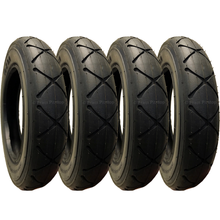 Load image into Gallery viewer, 4 Pack - 10 x 2.00" Pram Tyres - Fast Rolling, Proven Quality