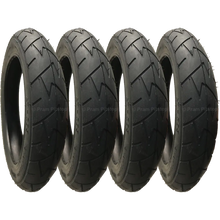 Load image into Gallery viewer, 4 Pack - 12 1/2 x 1.75 x 2 1/4” Pram Tyres in Black