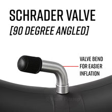 Load image into Gallery viewer, 10 x 1.75 - 2.00” Premium Quality Pram Inner Tube - 90 Degree Valve