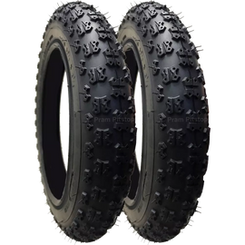 Compatible Replacement Grippy Tread Tyres for Quinny Buzz