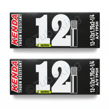 Load image into Gallery viewer, 12 1/2 x 1.75 - 2 1/4” Thorn Resistant Pram Inner Tubes (PAIR) - Straight Valve