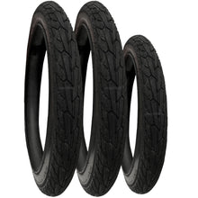 Load image into Gallery viewer, 12 1/2 x 2 1/4 Pram Tyre (Single) with 16 x 1.75 Pram Tyres (Pair)