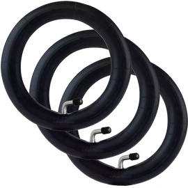 3 Pack - 10 x 1.75 - 2.00” Premium Quality Pram Inner Tube - 90 Degree Valve