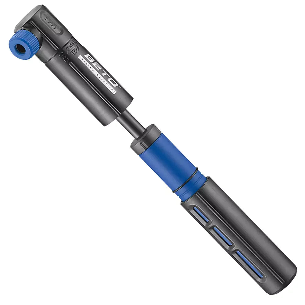 Beto Telescopic 2-Way Twist Lock Pocket-Pump (Compact & Lightweight)