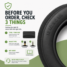 Load image into Gallery viewer, 48 x 188 Pram Tyre (Low Profile) in Black