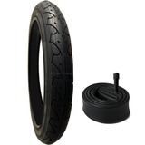 Compatible Replacement Rear Tyre and Tube Set for Graco Fast Action