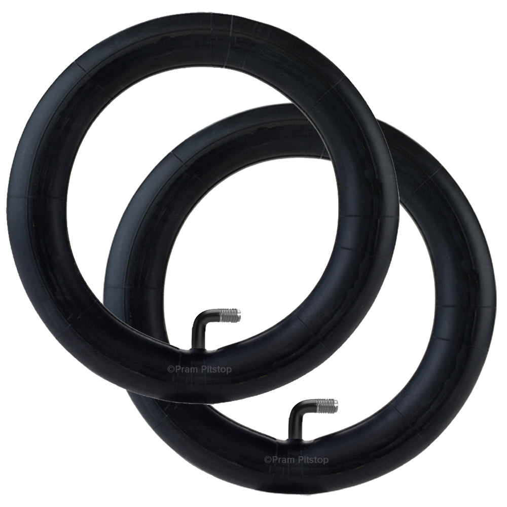 2 Pack - 10 x 1.75 / 2 1/4” Inner Tube - 90 Degree Valve - To fit iCandy Apple