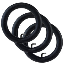 Load image into Gallery viewer, 3 Pack - 10 x 1.75 - 2.00” Premium Quality Pram Inner Tube - 90 Degree Valve