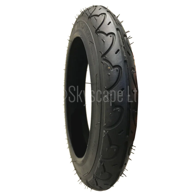 12 1/2 x 2 1/4” Pram Tyre (Black) Fast Rolling