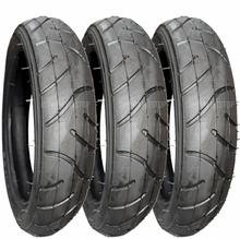 Load image into Gallery viewer, 3 Pack - 280 x 45-203 Pram Tyres in Black