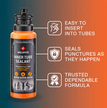 Load image into Gallery viewer, Inner Tube Sealant - Prevents Flat Tyres / Seals Punctures 250ml (x2 Inner Tubes Worth)