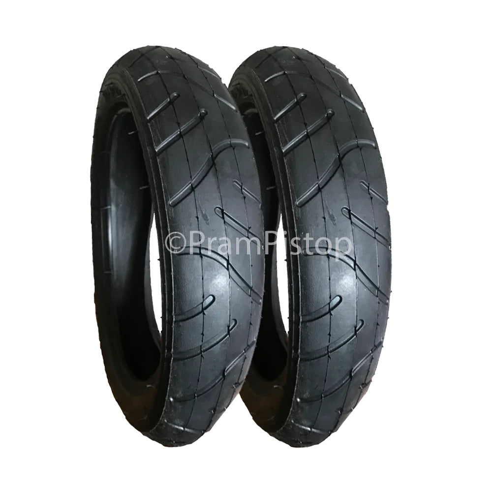 255 x 50 Pram Tyres - 2 Pack