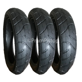 255x50 Pram Tyres - 3 Pack