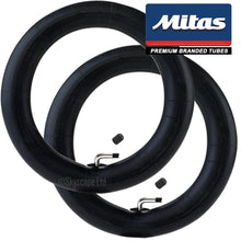 Load image into Gallery viewer, 2 Pack - 10 x 1.75 - 2.00” Premium Quality Inner Tube - 90 Degree Valve - To fit Bob Motion