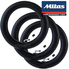 Load image into Gallery viewer, 3 Pack - 10 x 1.75 - 2.00” Premium Quality Inner Tube - 90 Degree Valve - To fit Phil and Teds Dot