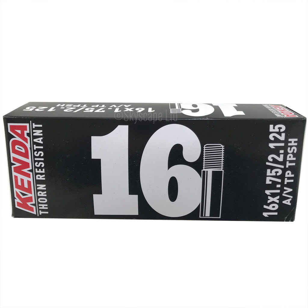 16 x 1.75 / 2.125” Thorn Resistant Inner Tube - Straight Valve - To fit Bob Revolution Flex