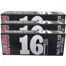 Load image into Gallery viewer, 3 Pack - 16 x 1.75 / 2.125” Thorn Resistant Inner Tube - Straight Valve - To fit Bob Sport Utility