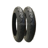 First Wheels City Twin Replacement 12 Inch Pram Tyres