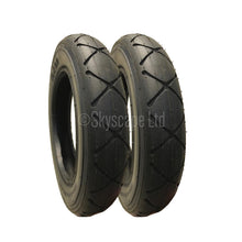 Load image into Gallery viewer, 2 Pack - 10 x 2.00&quot; Pram Tyres in Black - To fit Mountain Buggy Duet