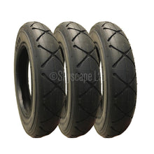 Load image into Gallery viewer, 3 Pack - 10 x 2.00&quot; Pram Tyres in Black - To fit Phil and Teds Dot