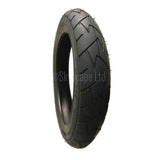 12 1/2 x 1.75 x 2 1/4” Pram Tyre in Black