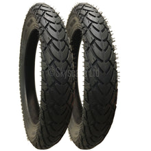 Load image into Gallery viewer, 2 Pack - 12 1/2 x 1.75 x 2 1/4” Pram Tyres in Black