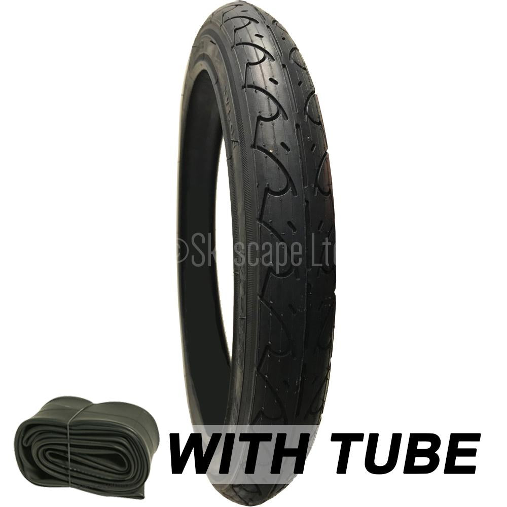 16 x 1.75 Pram Tyre - Plus Inner Tube (Straight Valve) - To fit Bob Strides Fitness