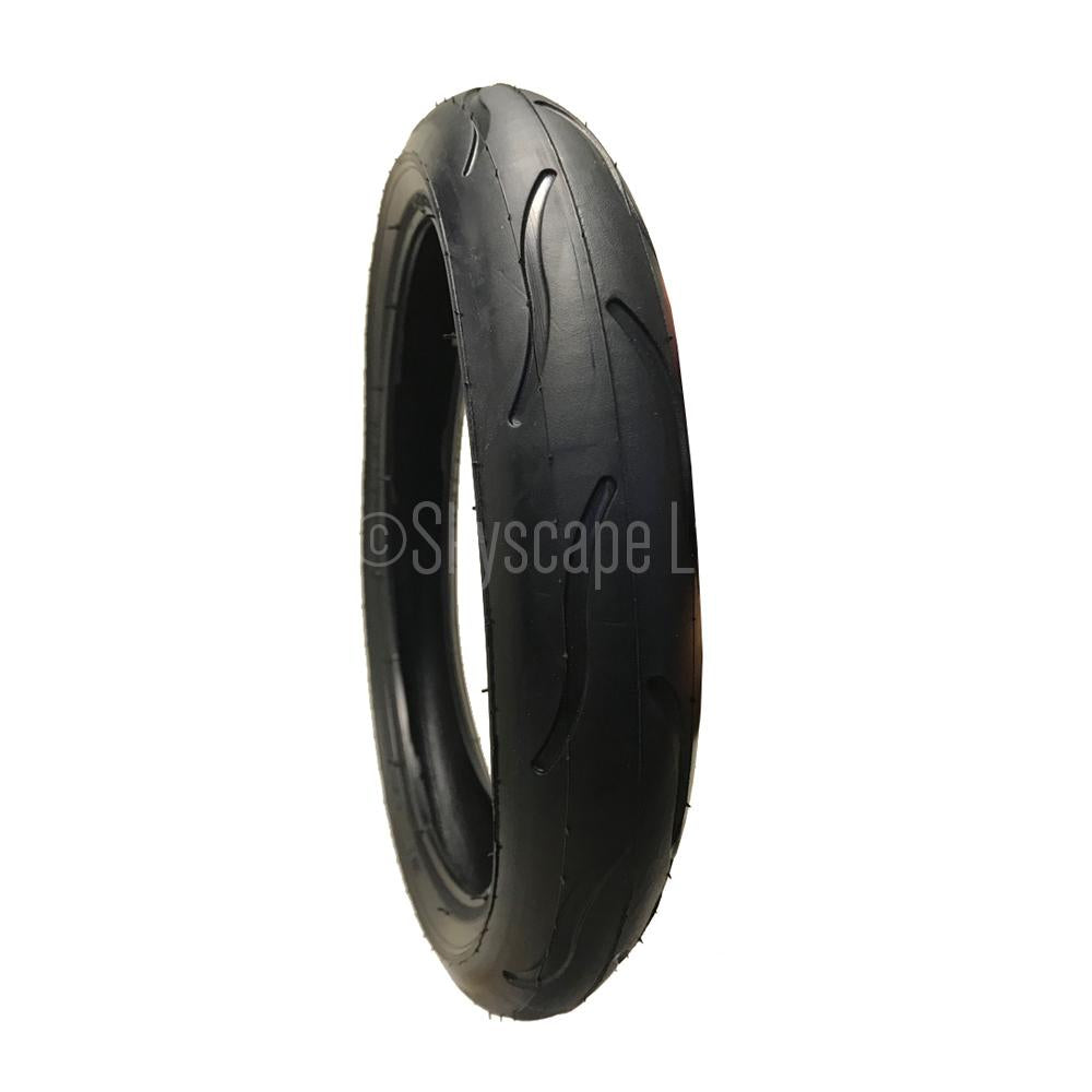 300 x 55 Pram Tyre (Low Profile) in Black - To fit Phil and Teds Vibe