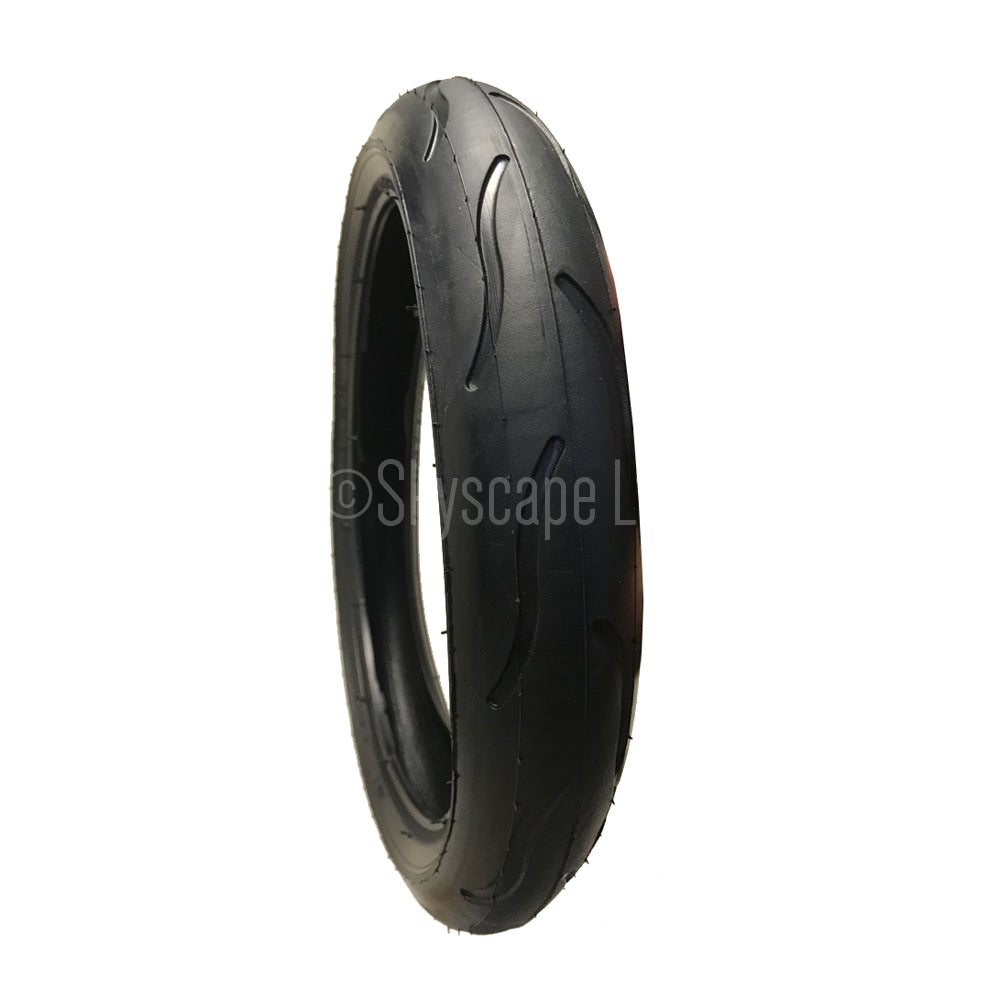 300 x 55 Pram Tyre (Low Profile) in Black