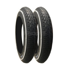Load image into Gallery viewer, 2 Pack - 12 1/2 x 2 1/4” Pram Tyres (Puncture Resistant Layer) in Black