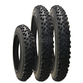 12 x 1.9 Pram Tyre (Single) with 16 x 1.9 Pram Tyres (Pair)