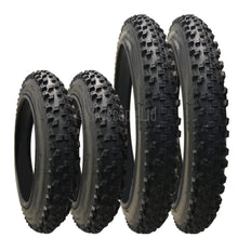 Load image into Gallery viewer, 12 x 1.9 Pram Tyres (Pair) with 16 x 1.9 Pram Tyres (Pair)