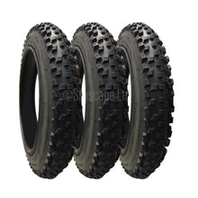 Load image into Gallery viewer, 3 Pack - 12 x 1.90” Pram Tyres in Black - To fit Jane Powertrack 360