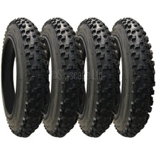 Load image into Gallery viewer, 4 Pack - 12 x 1.90” Pram Tyres in Black