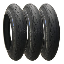 Load image into Gallery viewer, 3 Pack - 12 x 1.75” Pram Tyres (Puncture Resistant Layer) in Black - To fit BOB Revolution CE