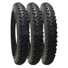 Load image into Gallery viewer, 3 Pack - 16 x 1.90” Pram Tyres in Black - To fit Bob Ironman